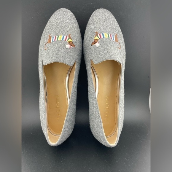 Talbots Shoes - NEW TALBOTS RYAN NOVELTY LOAFERS - EMBROIDERED DACHSHUND SIZE 9.5‌‌‌‌‌‌‌‌‌‌‌‌‌